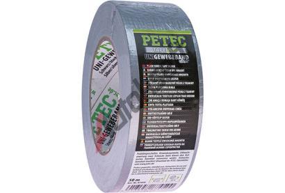 PETEC Lepic pska UNI-GEWEBEBAND, SILBER 1 ks PTC 87450, 87450