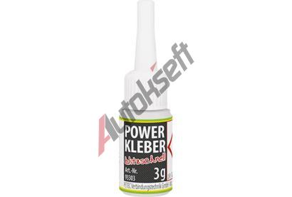 PETEC Lepidlo opravy plast POWER KLEBER blitzschnell 3 g PTC 93303, 93303