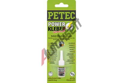 PETEC Lepidlo opravy plast POWER KLEBER blitzschnell 3 g PTC 93403, 93403