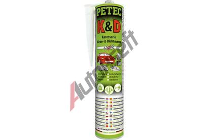 PETEC Lepidlo na karosrie K & D Karosserie Klebe- und Dichtmasse, WEISS 310 ml PTC 94530, 94530