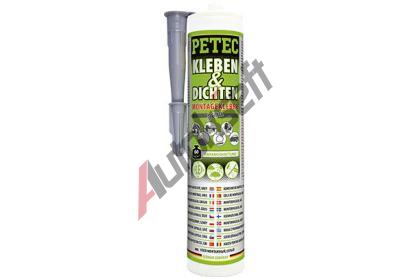 PETEC Lepidlo na karosrie KLEBEN & DICHTEN MONTAGEKLEBER, GRAU 290 ml PTC 94629, 94629