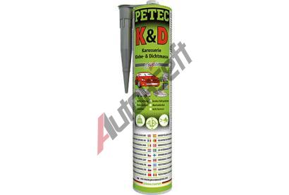 PETEC Lepidlo na karosrie K & D Karosserie Klebe- und Dichtmasse, GRAU 310 ml PTC 94630, 94630