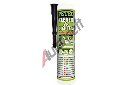 PETEC Lepidlo na karosrie KLEBEN & DICHTEN MONTAGEKLEBER, SCHWARZ 290 ml PTC 94729, 94729