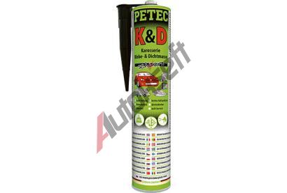 PETEC Lepidlo na karosrie K & D Karosserie Klebe- und Dichtmasse, SCHWARZ 310 ml PTC 94730, 94730
