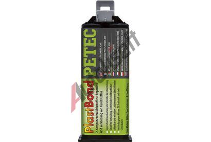 PETEC Lepidlo opravy plast PLASTBOND, Kunststoffreparatur schwarz 50 ml PTC 98350, 98350