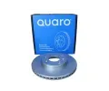 QUARO Brzdový kotouč 256 mm QAR QD0746, QD0746