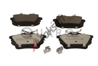 QUARO Sada brzdových destiček QUARO SILVER CERAMIC QAR QP0027C, QP0027C QUARO Sada brzdových destiček QUARO SILVER CERAMIC QAR QP0027C, QP0027C