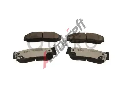 QUARO Sada brzdov�ch desti�ek QUARO SILVER CERAMIC QAR QP0727C, QP0727C