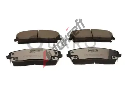 QUARO Sada brzdov�ch desti�ek QUARO SILVER CERAMIC QAR QP1784C, QP1784C