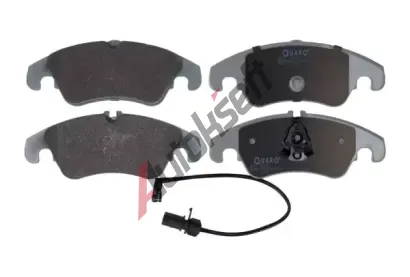QUARO Sada brzdových destiček QAR QP2445, QP2445 QUARO Sada brzdových destiček QAR QP2445, QP2445
