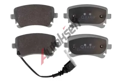 QUARO Sada brzdových destiček QAR QP2724, QP2724 QUARO Sada brzdových destiček QAR QP2724, QP2724