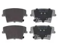 Sada brzdových destiček QUARO ‐ QAR QP7302 Sada brzdových destiček QUARO ‐ QAR QP7302