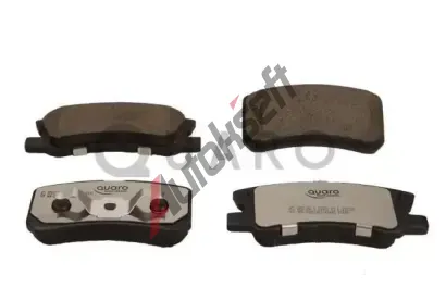 QUARO Sada brzdov�ch desti�ek QUARO SILVER CERAMIC QAR QP8738C, QP8738C