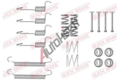 Quick Brake Sada psluenstv parkovacch brzdovch elist QB 105-0008, 105-0008