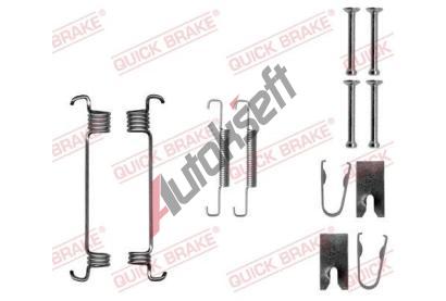 Quick Brake Sada psluenstv parkovacch brzdovch elist QB 105-0875, 105-0875