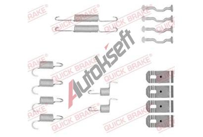 Quick Brake Sada psluenstv parkovacch brzdovch elist QB 105-0876, 105-0876