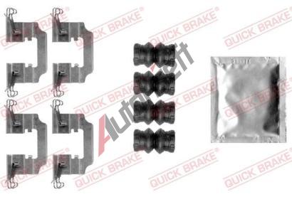 Quick Brake Sada psluenstv obloen kotouov brzdy QB 109-0008, 109-0008