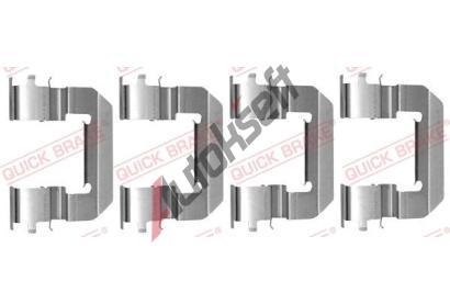 Quick Brake Sada psluenstv obloen kotouov brzdy QB 109-0014, 109-0014