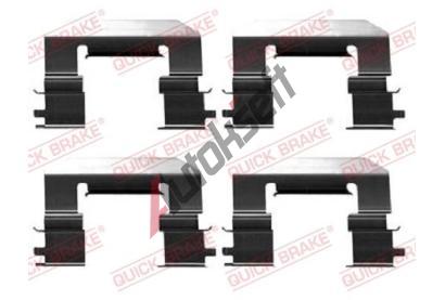 Quick Brake Sada psluenstv obloen kotouov brzdy QB 109-0023, 109-0023