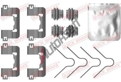 Quick Brake Sada příslušenství obložení kotoučové brzdy QB 109-0105, 109-0105  Quick Brake Sada příslušenství obložení kotoučové brzdy QB 109-0105, 109-0105