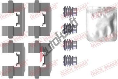 Quick Brake Sada psluenstv obloen kotouov brzdy QB 109-0115, 109-0115