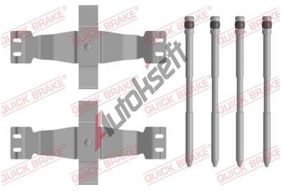 Quick Brake Sada příslušenství obložení kotoučové brzdy QB 109-0122, 109-0122 Quick Brake Sada příslušenství obložení kotoučové brzdy QB 109-0122, 109-0122