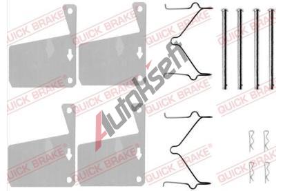 Quick Brake Sada psluenstv obloen kotouov brzdy QB 109-0960, 109-0960