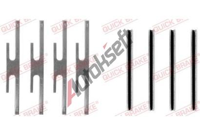 Quick Brake Sada psluenstv obloen kotouov brzdy QB 109-0975, 109-0975