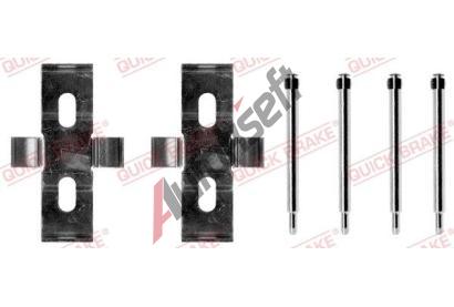 Quick Brake Sada psluenstv obloen kotouov brzdy QB 109-1007, 109-1007