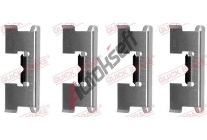 Quick Brake Sada psluenstv obloen kotouov brzdy QB 109-1017, 109-1017