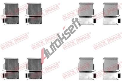 Quick Brake Sada psluenstv obloen kotouov brzdy QB 109-1033, 109-1033