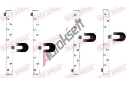 Quick Brake Sada psluenstv obloen kotouov brzdy QB 109-1048, 109-1048