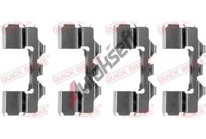 Quick Brake Sada psluenstv obloen kotouov brzdy QB 109-1104, 109-1104