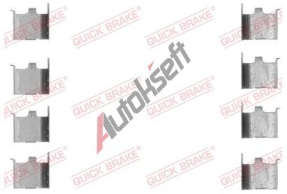 Quick Brake Sada psluenstv obloen kotouov brzdy QB 109-1132, 109-1132
