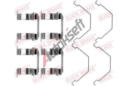 Quick Brake Sada psluenstv obloen kotouov brzdy QB 109-1158, 109-1158