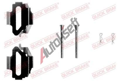 Quick Brake Sada psluenstv obloen kotouov brzdy QB 109-1168, 109-1168