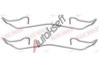 Quick Brake Sada psluenstv obloen kotouov brzdy QB 109-1187, 109-1187