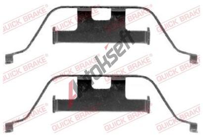 Quick Brake Sada psluenstv obloen kotouov brzdy QB 109-1201, 109-1201