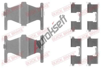 Quick Brake Sada psluenstv obloen kotouov brzdy QB 109-1204, 109-1204