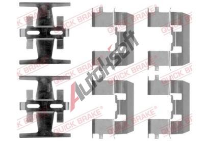 Quick Brake Sada psluenstv obloen kotouov brzdy QB 109-1208, 109-1208