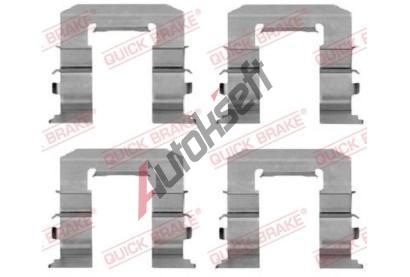 Quick Brake Sada psluenstv obloen kotouov brzdy QB 109-1212, 109-1212