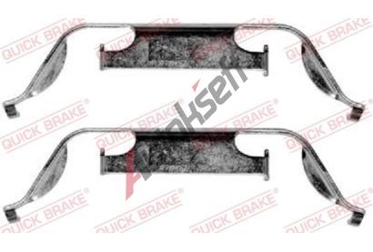 Quick Brake Sada psluenstv obloen kotouov brzdy QB 109-1222, 109-1222