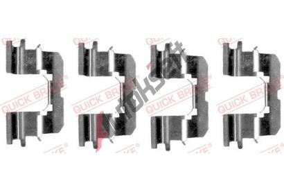 Quick Brake Sada psluenstv obloen kotouov brzdy QB 109-1227, 109-1227