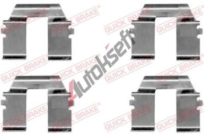 Quick Brake Sada psluenstv obloen kotouov brzdy QB 109-1232, 109-1232