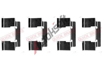 Quick Brake Sada psluenstv obloen kotouov brzdy QB 109-1235, 109-1235
