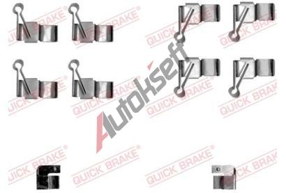 Quick Brake Sada psluenstv obloen kotouov brzdy QB 109-1238, 109-1238