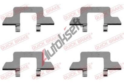 Quick Brake Sada psluenstv obloen kotouov brzdy QB 109-1242, 109-1242