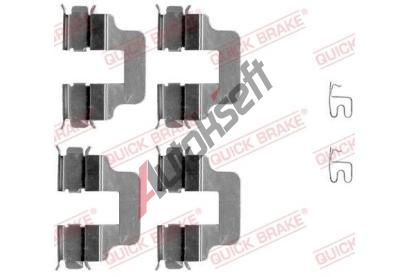 Quick Brake Sada psluenstv obloen kotouov brzdy QB 109-1245, 109-1245