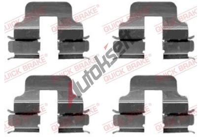 Quick Brake Sada psluenstv obloen kotouov brzdy QB 109-1247, 109-1247