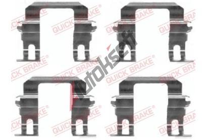 Quick Brake Sada psluenstv obloen kotouov brzdy QB 109-1275, 109-1275